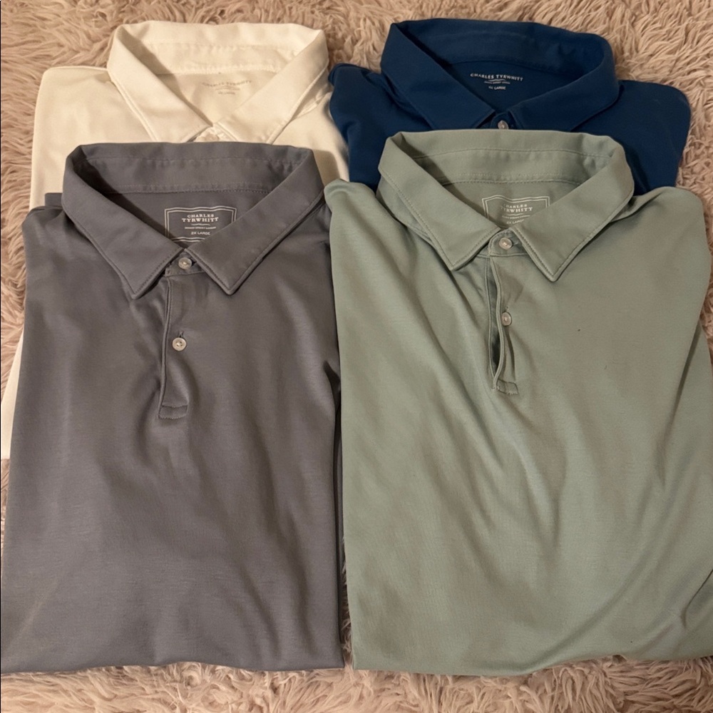 Charles Tyrwhitt Polo Collection - No holes or stains, price is for all.